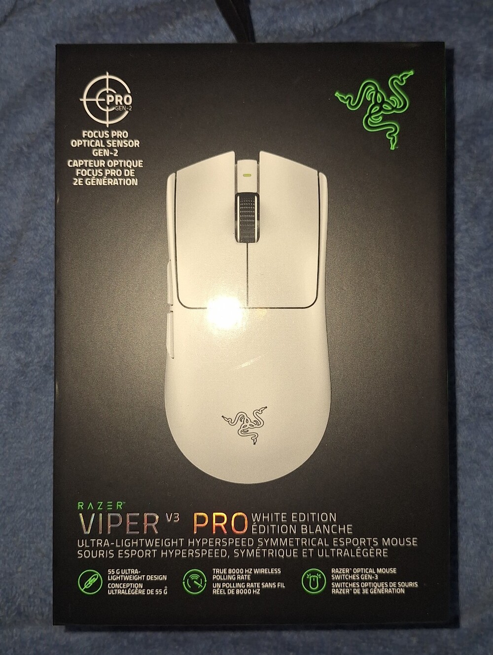 Viper V3 PRO White Edition NWT